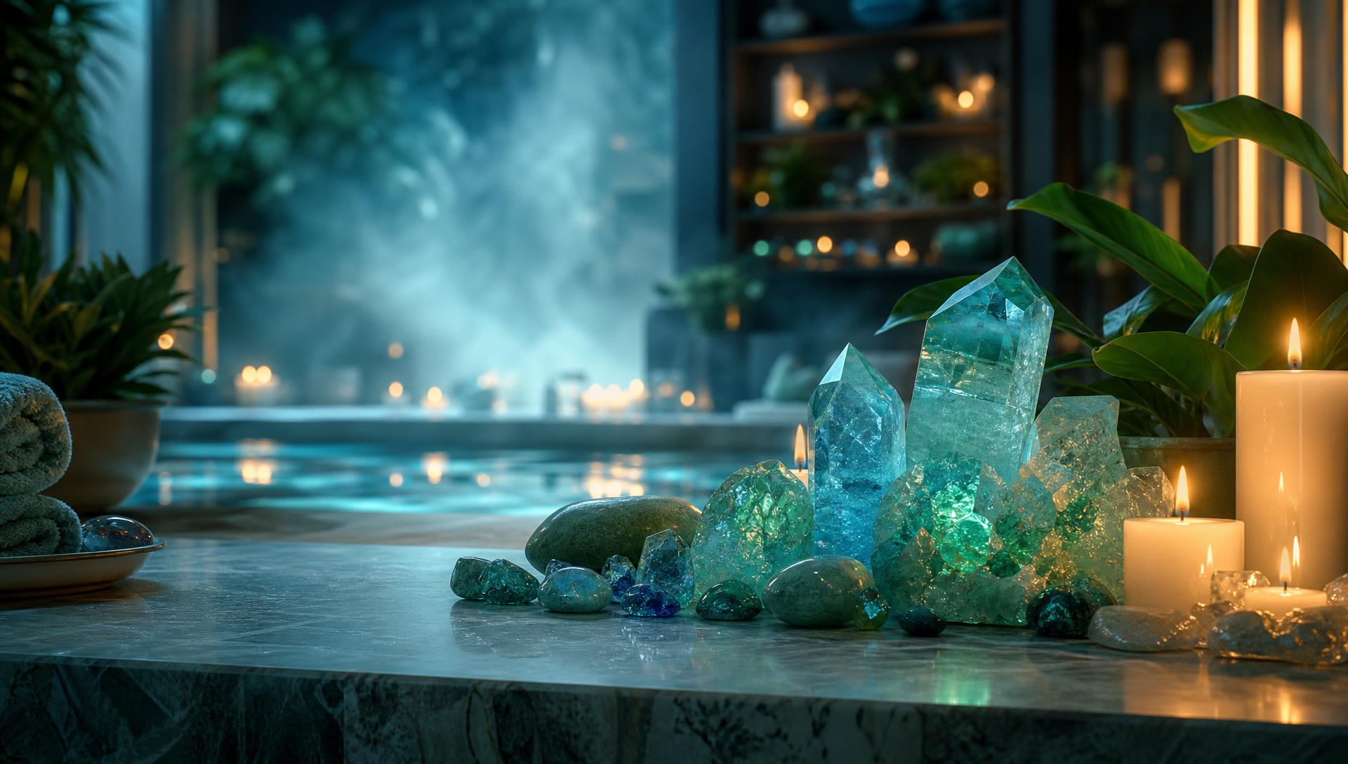 Crystals and candlelight at Sera